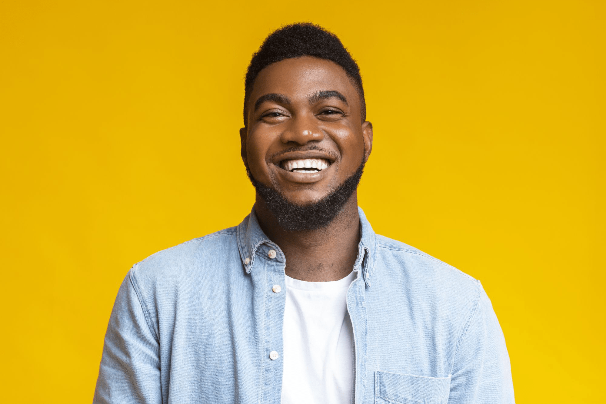 man smiling in photo